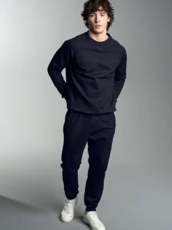 Jogginganzug in weicher Sweat-Qualität Navy