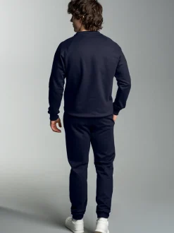 Jogginganzug in weicher Sweat-Qualität Navy