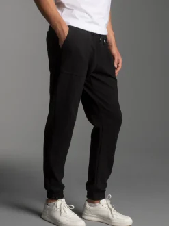 Jogginghose mit aufgesetzten Taschen Schwarz