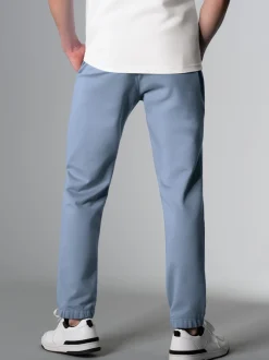 Jogginghose mit praktischem Kordelzug Pearl-blue