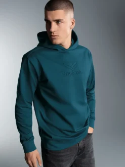 Kapuzenpullover mit großem 3D-Motiv