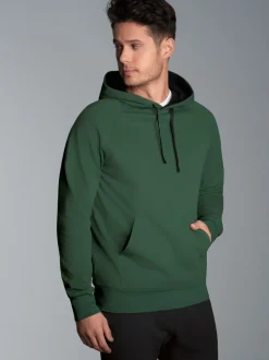 Kapuzensweatshirt aus Biobaumwolle Efeu