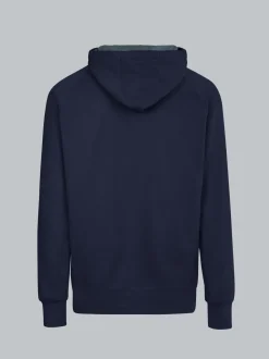 Kapuzensweatshirt aus Biobaumwolle Navy