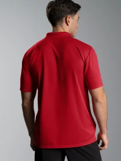 Klassisches Poloshirt COOLMAX® Kirsch
