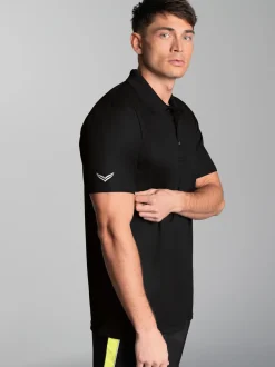 Klassisches Poloshirt COOLMAX® Schwarz