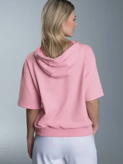 Kurzarm Hoodie Lilie