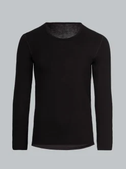 Langarm Funktionsshirt Schwarz