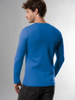 Langarmshirt Electric-blue