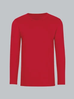 Langarmshirt Kirsch