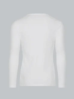 Langarmshirt Weiss