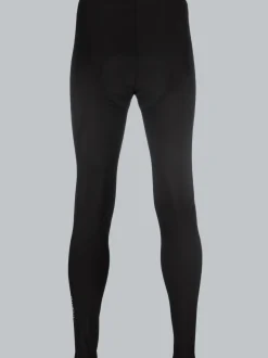 Lange Radler-Hose angeraut Schwarz
