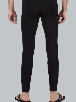 Lange Ski-/Sportunterhose Schwarz