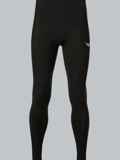 Leggings aus Polyester/Elastan Schwarz