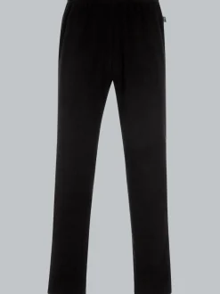 Leichte Fleece-Freizeithose Schwarz