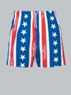 Mark Spitz Badehose im Retro-Look Royal