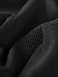 Modisches Crop-Top Schwarz