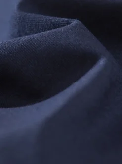 Modisches Schlafanzugoberteil mit Brusttasche Navy