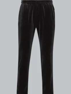 Nicki Hose mit praktischen Eingrifftaschen Schwarz