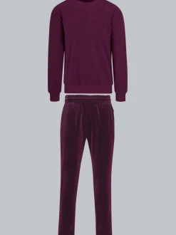 Nicki Jogginganzug Aubergine