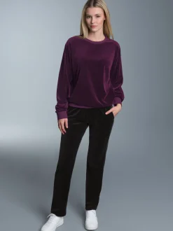 Nicki Jogginganzug Aubergine