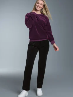 Nicki Jogginganzug Aubergine