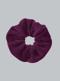 Nicky-Haarrosette Aubergine