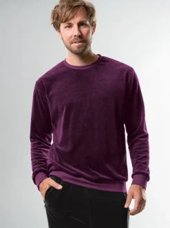 Nicky-Shirt Aubergine