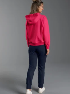 Oversized Jogginganzug in leichter Sweat-Qualität Koralle