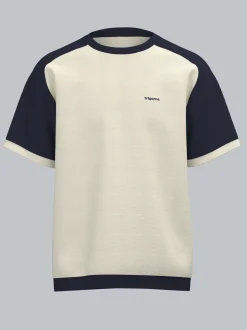 Oversized Raglan T Shirt Natur