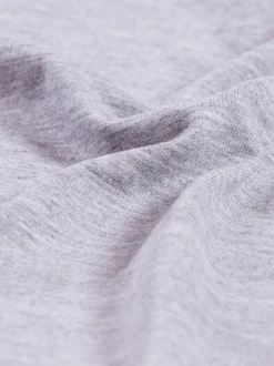Pants aus Baumwolle/Elastan Grau-melange