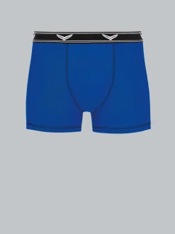 Pants aus Baumwolle/Elastan Royal
