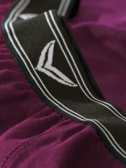 Pants aus Baumwolle/Elastan Sangria