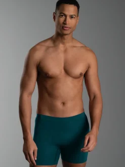 Pants aus Polyamid/Elastan Saphir
