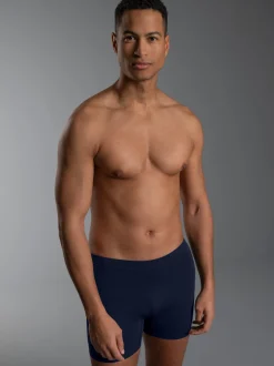Pants aus Polyamid/Elastan Navy