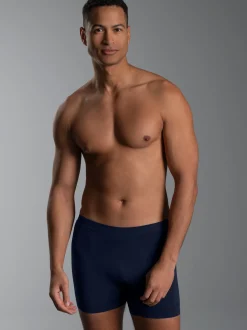 Pants aus Polyamid/Elastan Navy