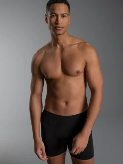 Pants aus Polyamid/Elastan Schwarz