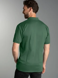 Polo-Shirt 100% Biobaumwolle Efeu