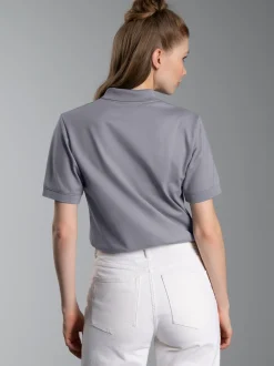 Poloshirt DELUXE Piqué Cool-grey