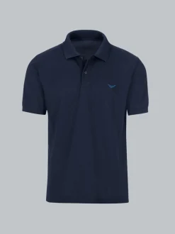 Poloshirt DELUXE Piqué Navy