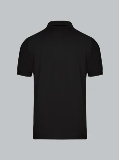 Poloshirt DELUXE Piqué Schwarz
