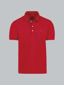 Poloshirt in Piqué-Qualität Kirsch