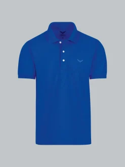 Poloshirt in Piqué-Qualität Royal