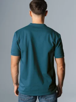 Poloshirt mit Stehkragen