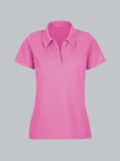 Poloshirt ohne Knopfleiste Candy
