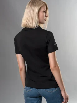 Poloshirt Schwarz