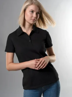 Poloshirt Schwarz