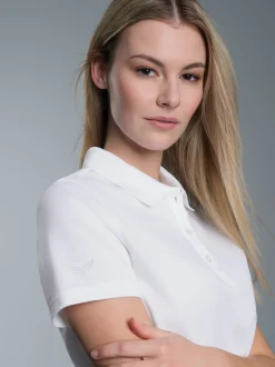 Poloshirt Weiss