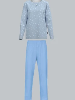 Pyjama Anzug mit "Punkt" Muster Horizont