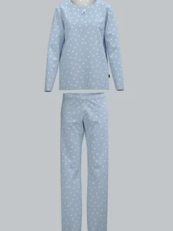 Pyjama mit Allover 
