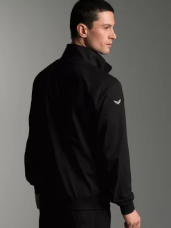 Raglanjacke Schwarz